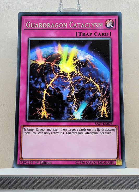 Yugioh! 1x Guardragon Cataclysm (SAST - Rare) 1st Edition