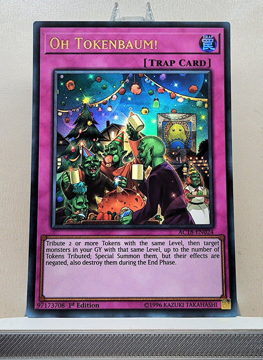 Yugioh! 1x Oh Tokenbaum (AC18 - Ultra Rare) 1st Edition