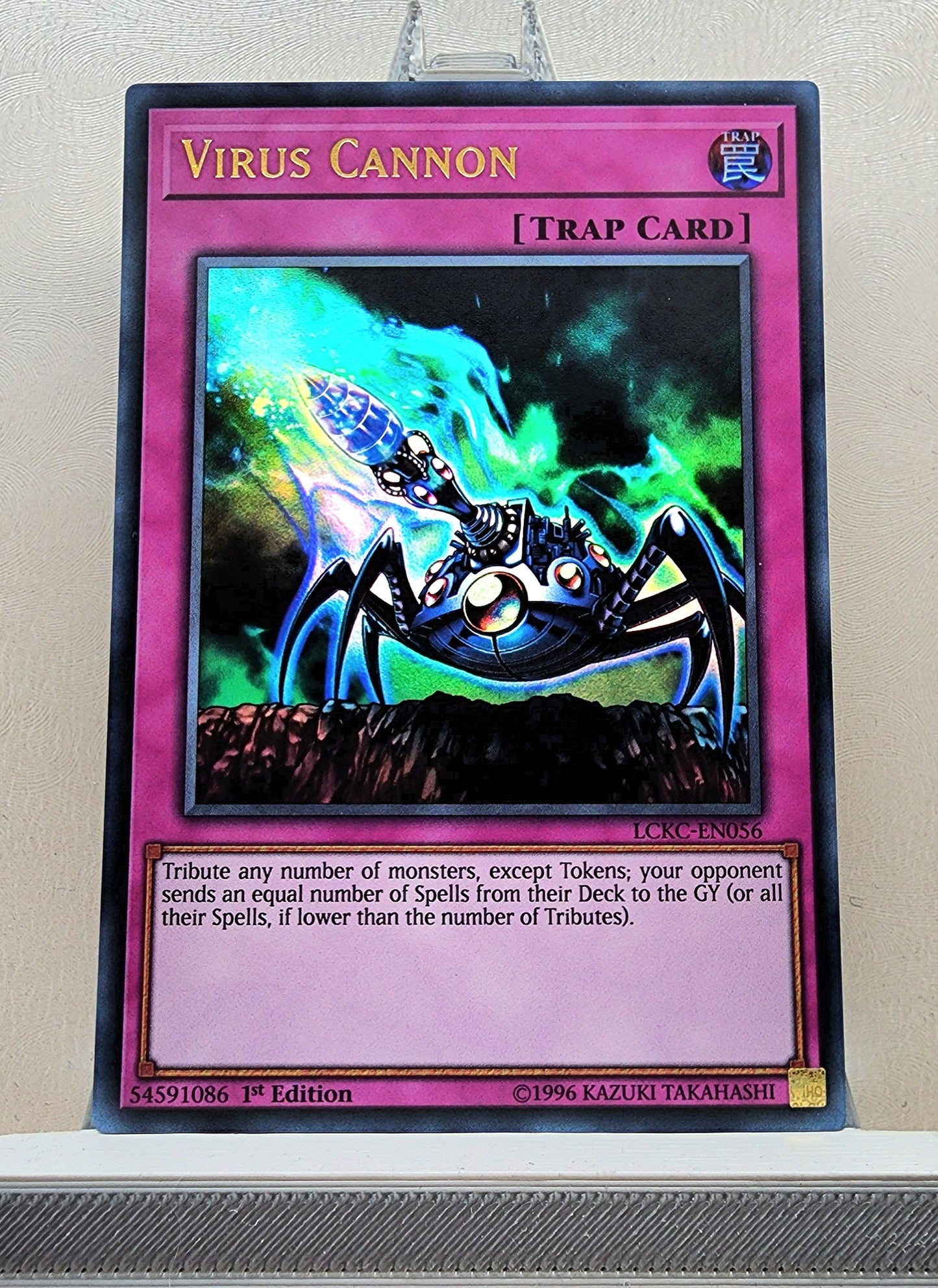 Yugioh! 1x Virus Cannon (LCKC - Ultra Rare) 1st Edition