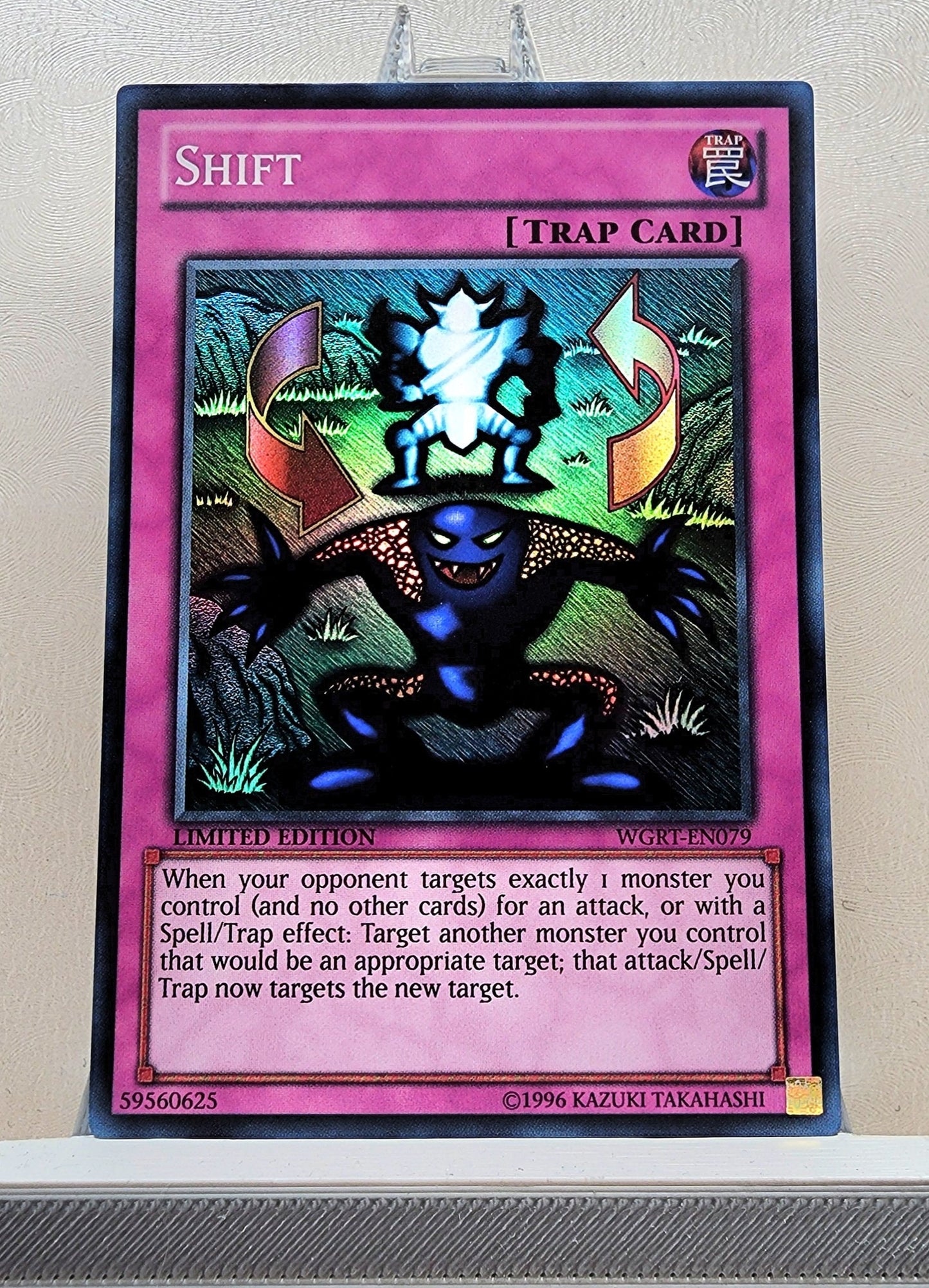 Yugioh! 1x Shift (WGRT - Super Rare) Limited Edition