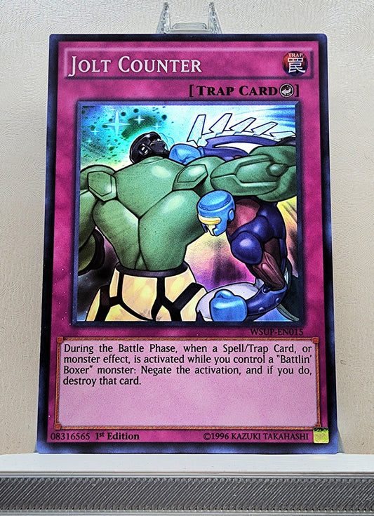 Yugioh! 1x Jolt Counter (WSUP - Super Rare) 1st Edition