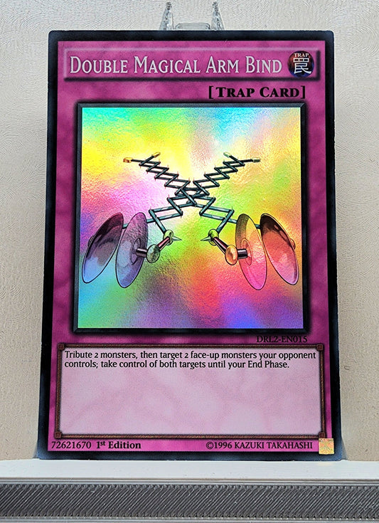 Yugioh! 1x Double Magical Arm Bind (DRL2 - Super Rare) 1st Edition