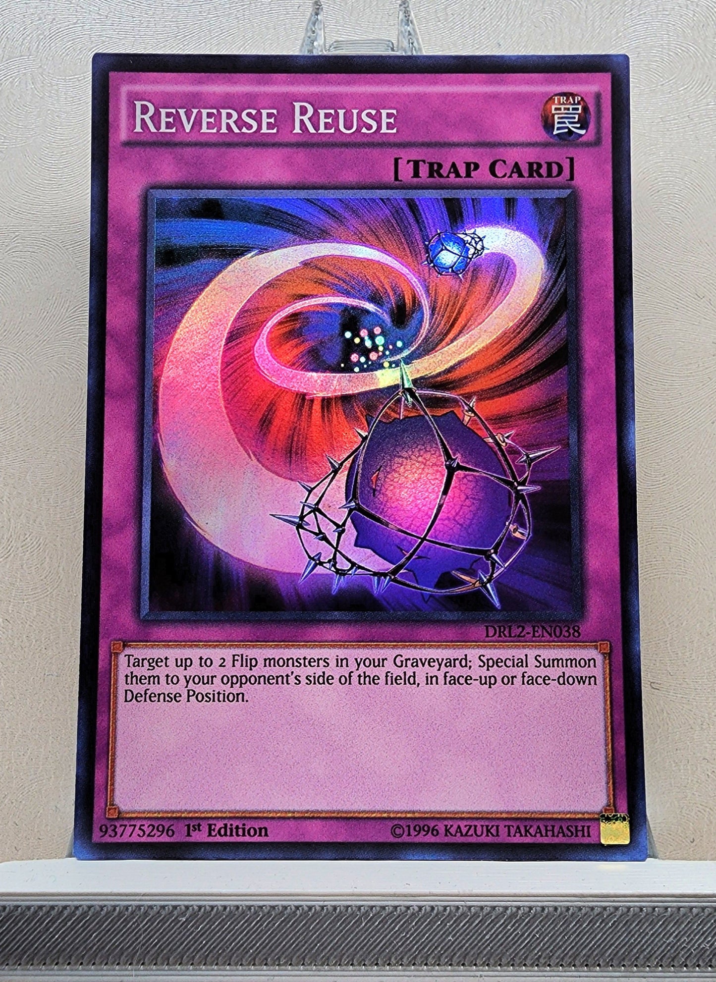 Yugioh! 1x Reverse Reuse (DRL2 - Super Rare) 1st Edition