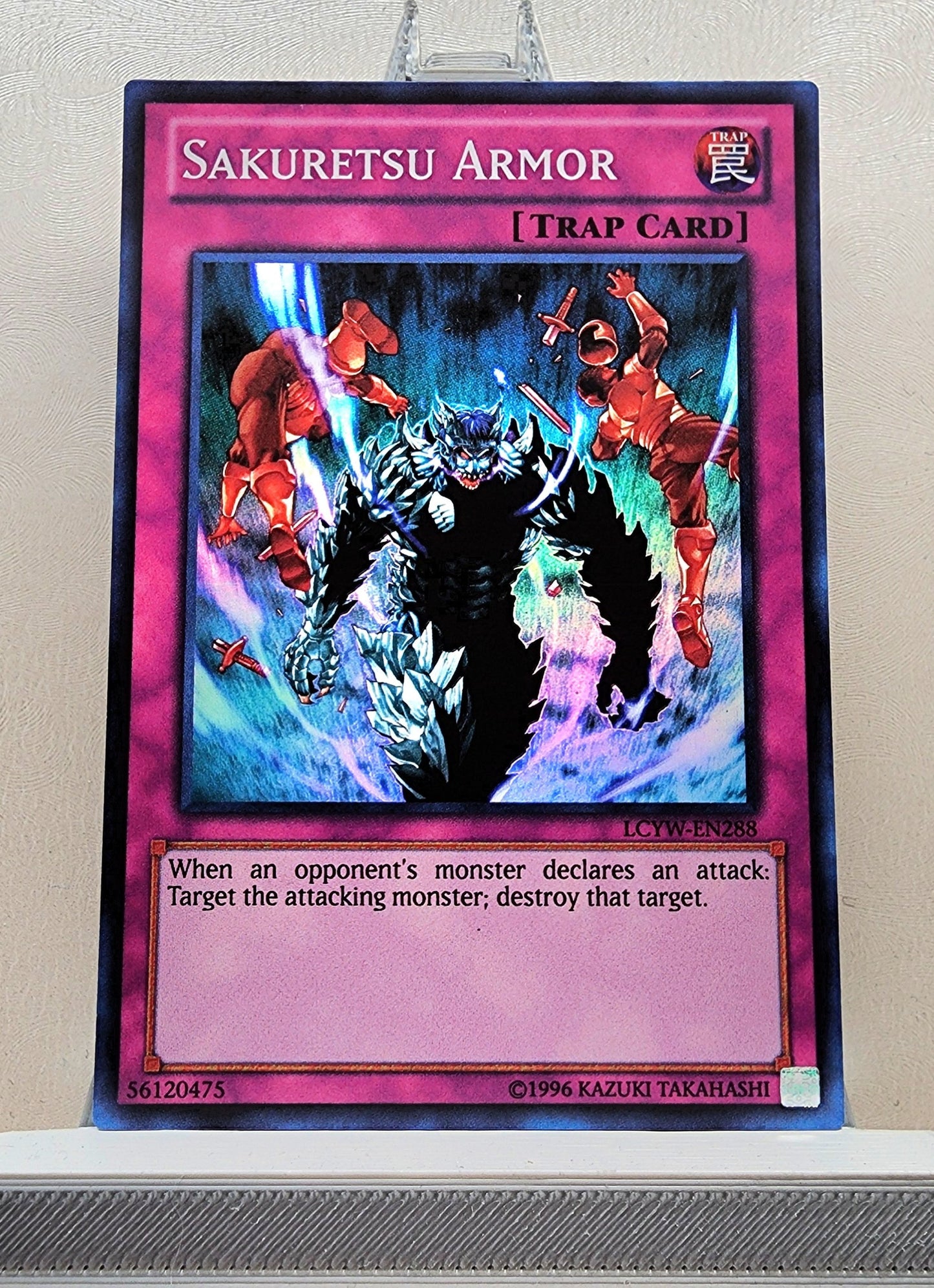 Yugioh! 1x Sakuretsu Armor (LCYW - Super Rare) Unli Edition