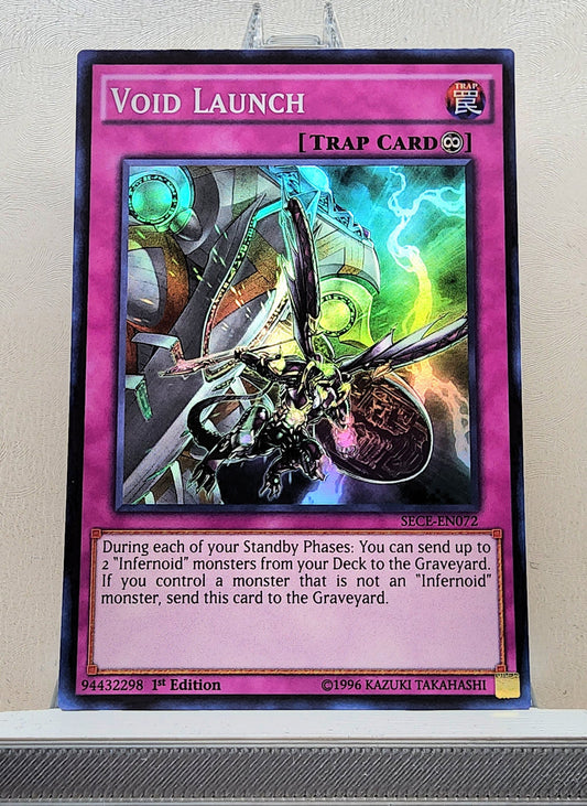 Yugioh! 1x Void Launch (SECE - Super Rare) 1st Edition