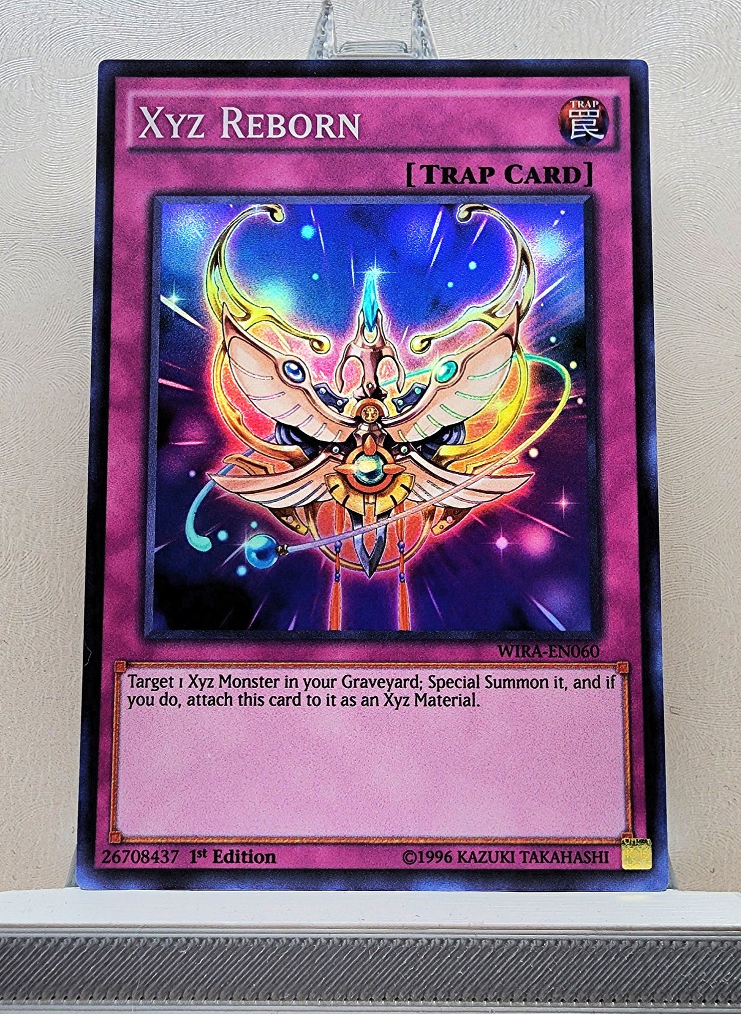 Yugioh! 1x XYZ Reborn (WIRA - Super Rare) 1st Edition