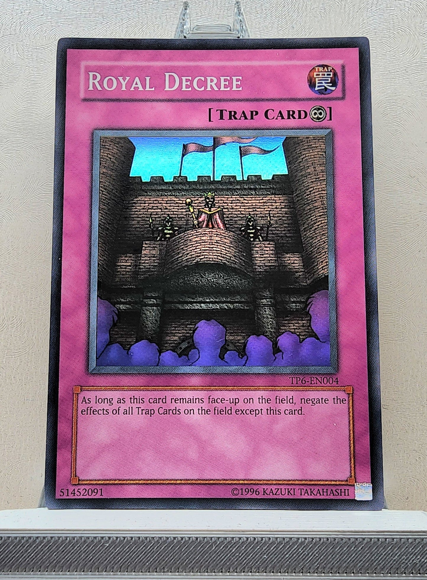 Yugioh! 1x Royal Decree (TP6 - Super Rare) Unli Edition