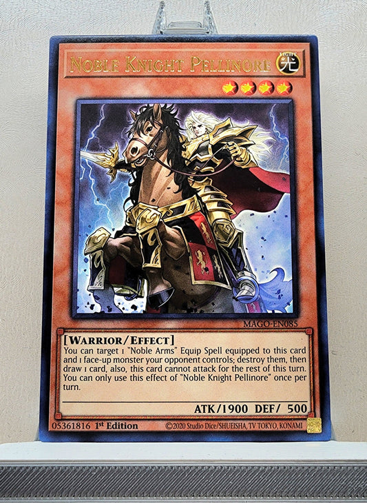 Yugioh! 1x Noble Knight Pellinore (MAGO - Rare) 1st Edition