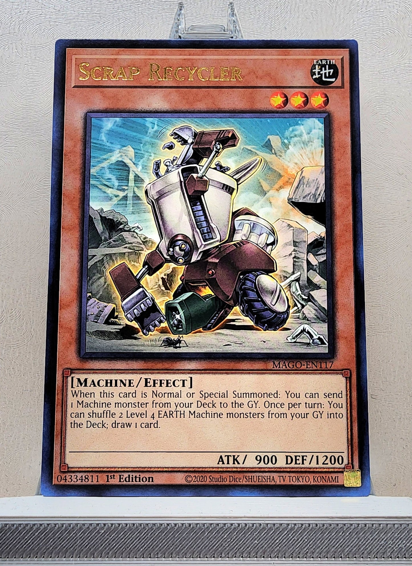 Yugioh! 1x Scrap Recycler (MAGO - Rare) 1st Edition