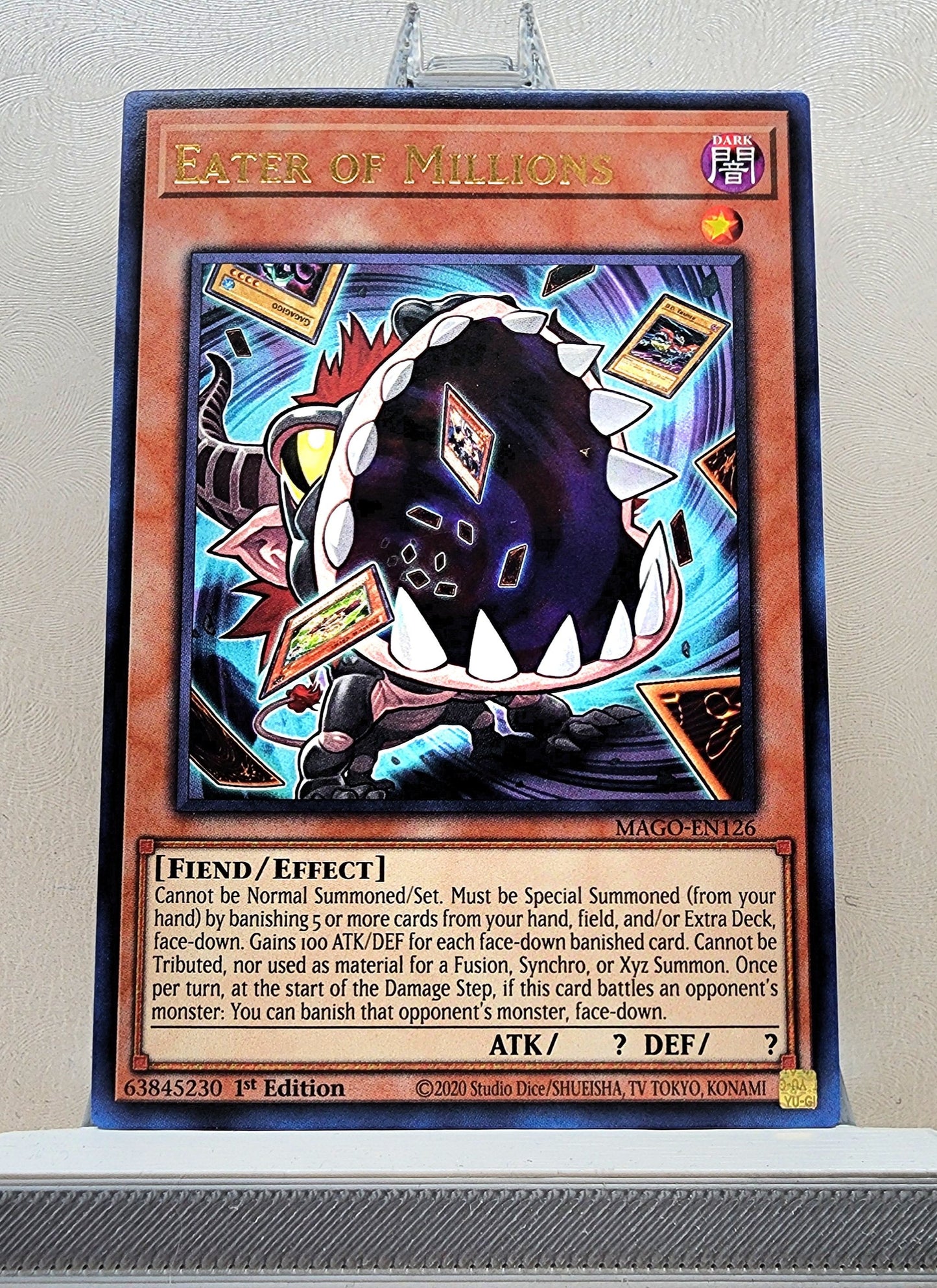 Yugioh! 1x Eater of Millions (MAGO - Rare) 1st Edition