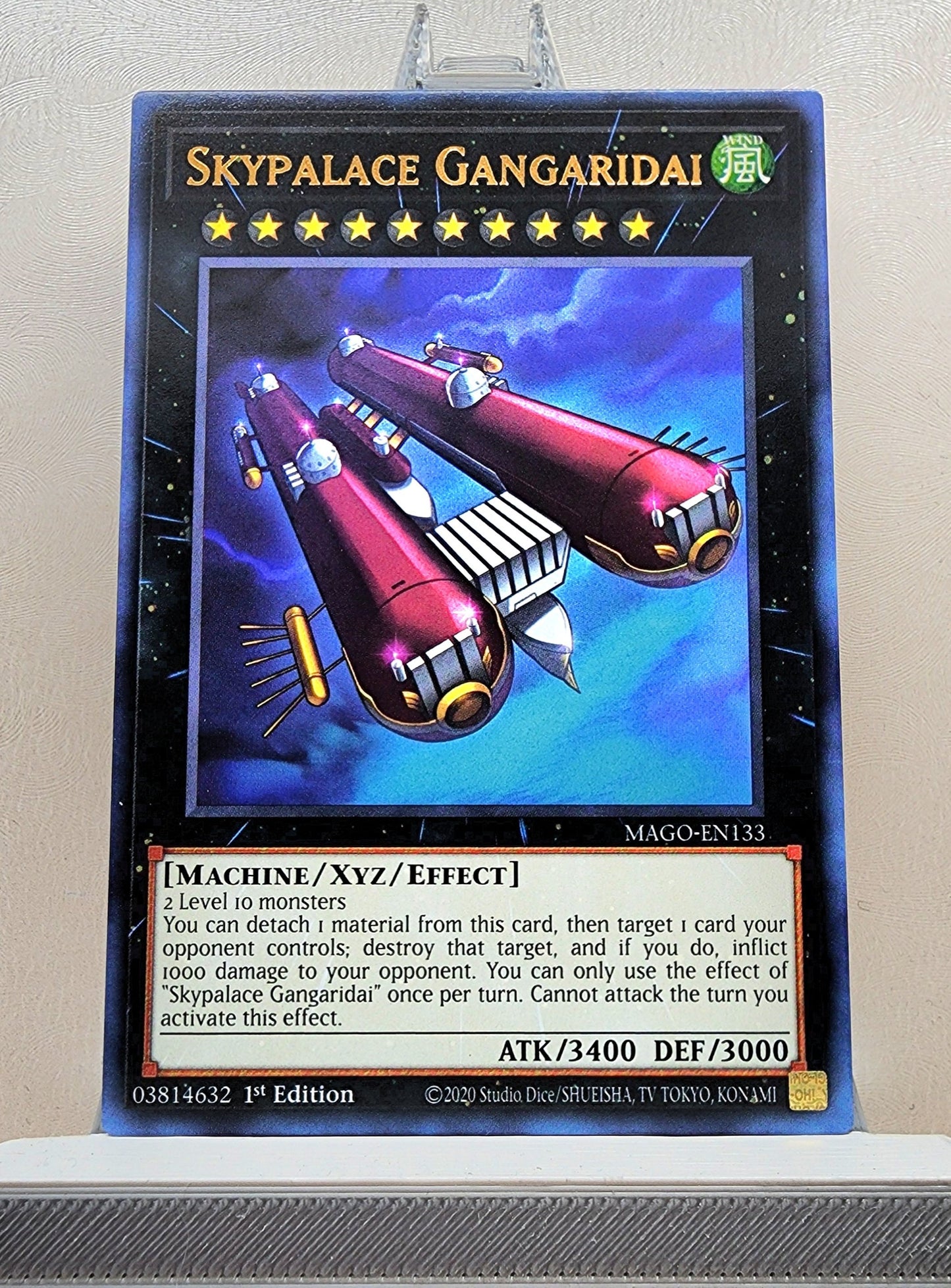 Yugioh! 1x Skypalace Gangaridai (MAGO - Rare) 1st Edition