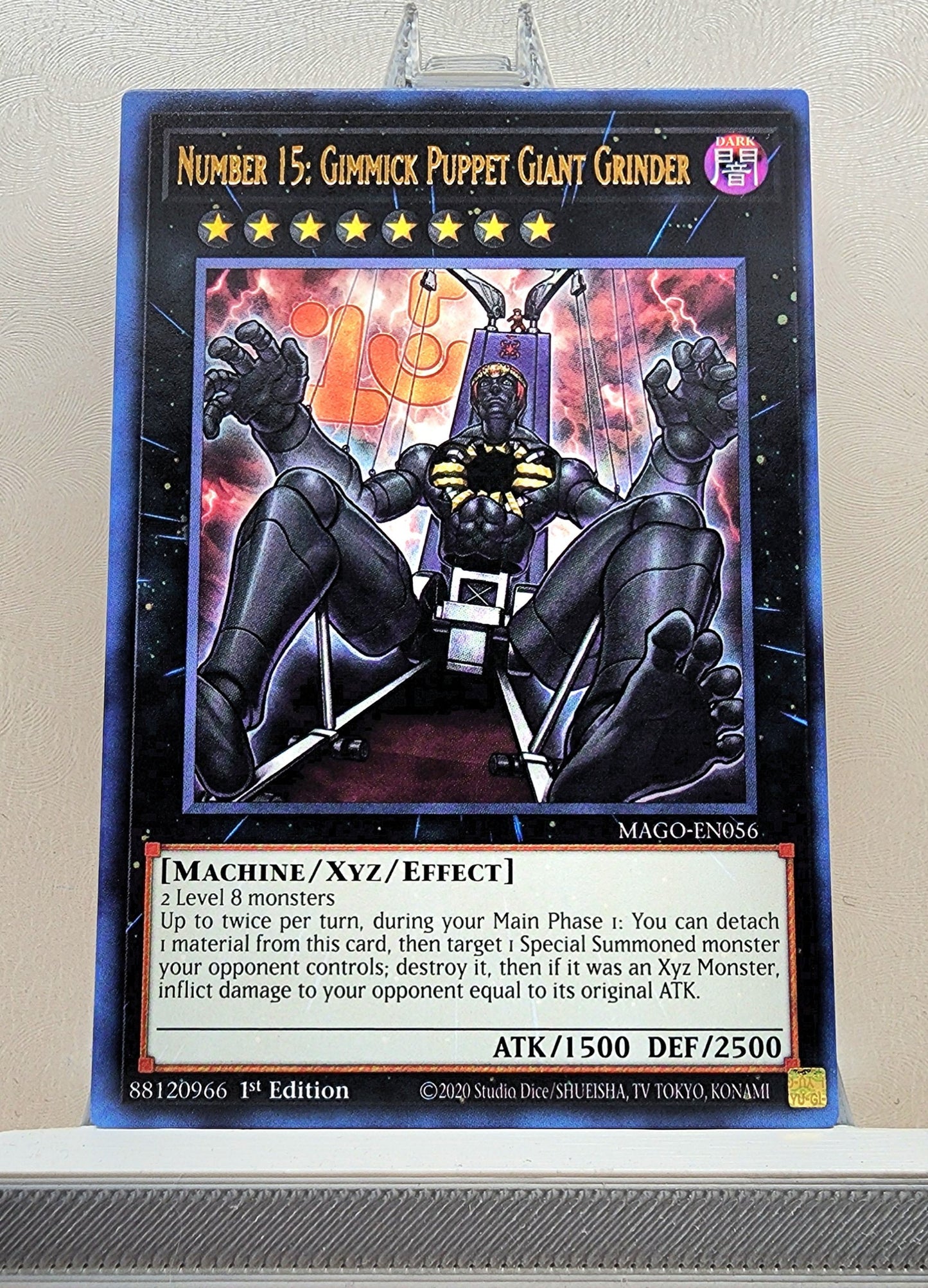 Yugioh! 1x Number 15: Gimmick Puppet Giant Grinder (MAGO - Rare) 1st Edition