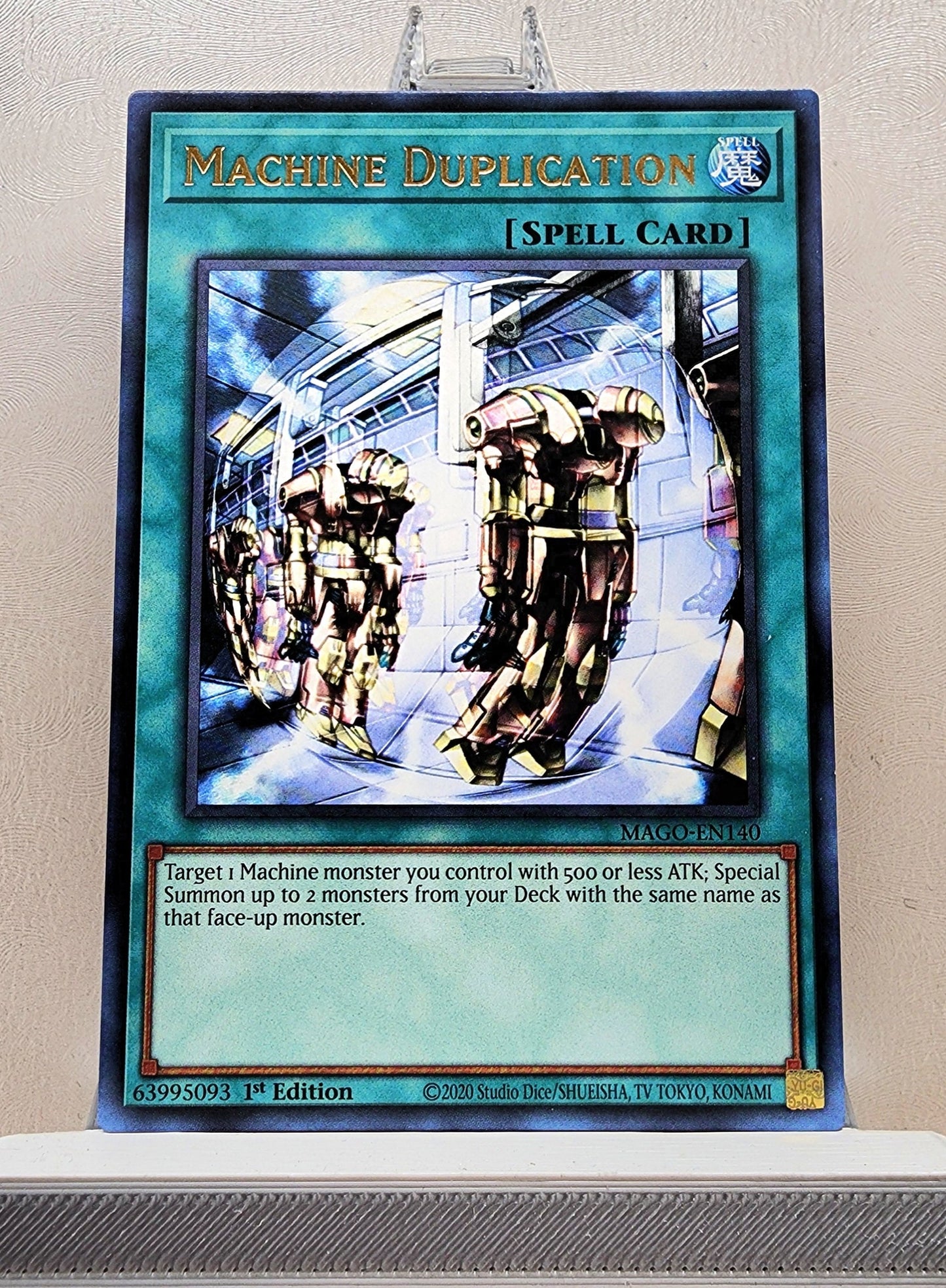 Yugioh! 1x Machine Duplication (MAGO - Rare) 1st Edition