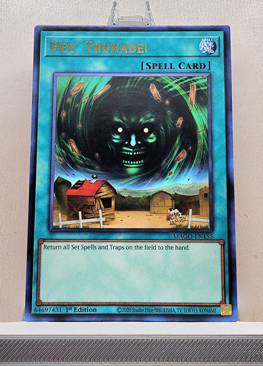 Yugioh! 1x Hey, Trunade (MAGO - Rare) 1st Edition