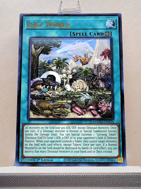 Yugioh! 1x Lost World (MAGO - Rare) 1st Edition