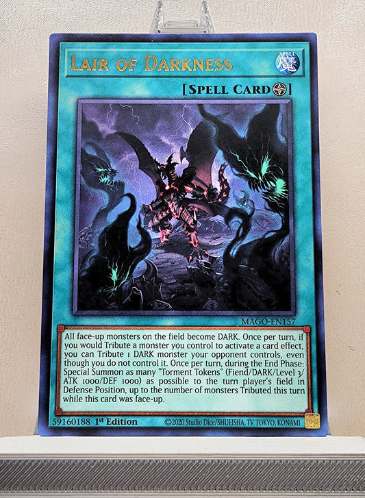 Yugioh! 1x Lair of Darkness (MAGO - Rare) 1st Edition