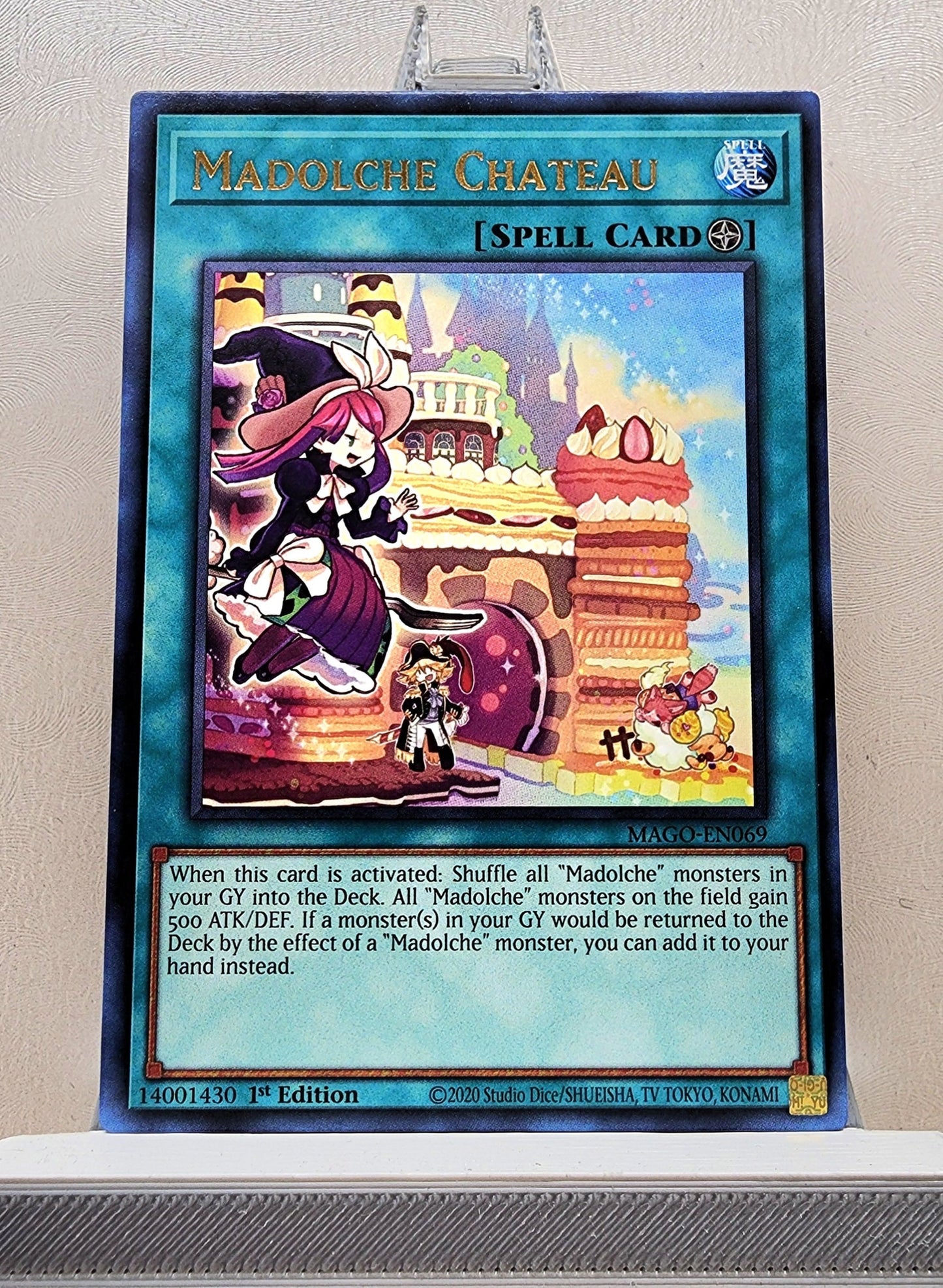 Yugioh! 1x Madolche Chateau (MAGO - Rare) 1st Edition