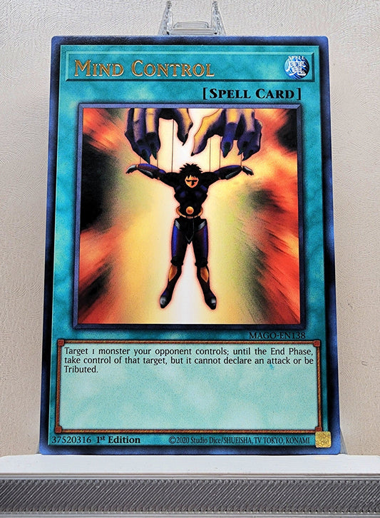 Yugioh! 1x Mind Control (MAGO - Rare) 1st Edition