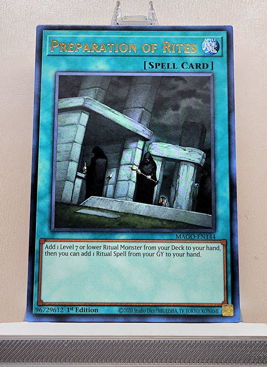 Yugioh! 1x Preparation of Rites (MAGO - Rare) 1st Edition