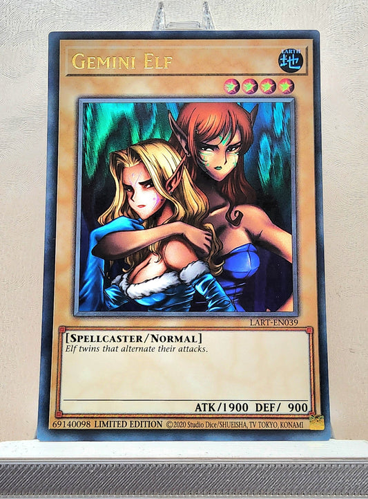 Yugioh! 1x Gemini Elf (LART - Ultra Rare) Limited Edition