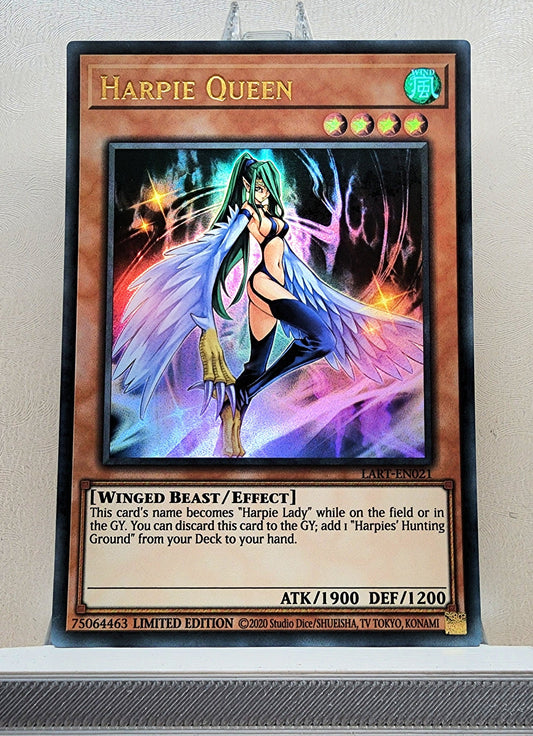 Yugioh! 1x Harpie Queen (LART - Ultra Rare) Limited Edition