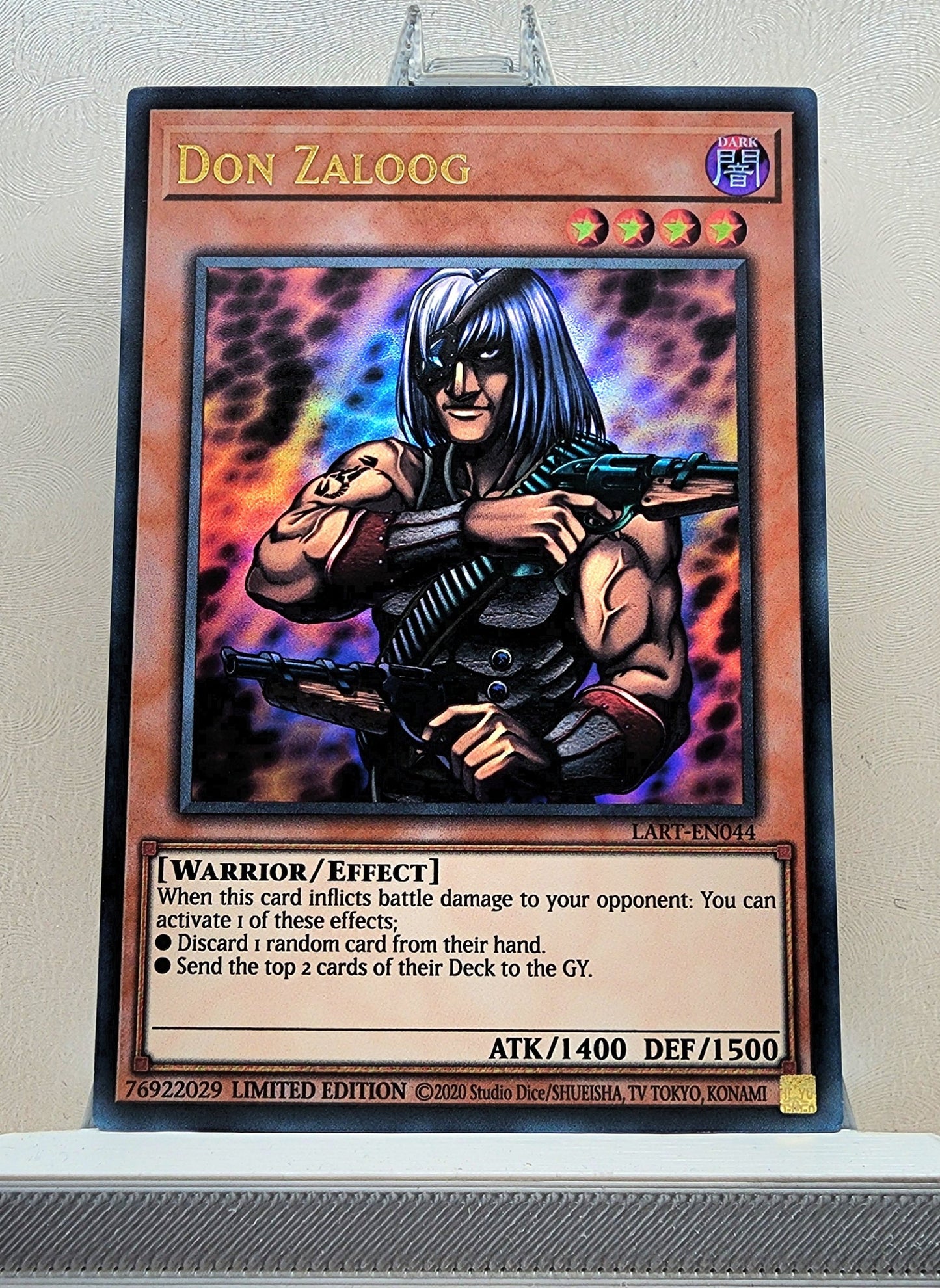 Yugioh! 1x Don Zaloog (LART - Ultra Rare) Limited Edition