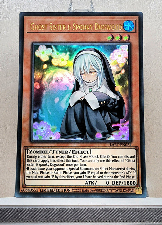 Yugioh! 1x Ghost Sister & Spooky Dogwood (LART - Ultra Rare) Limited Edition