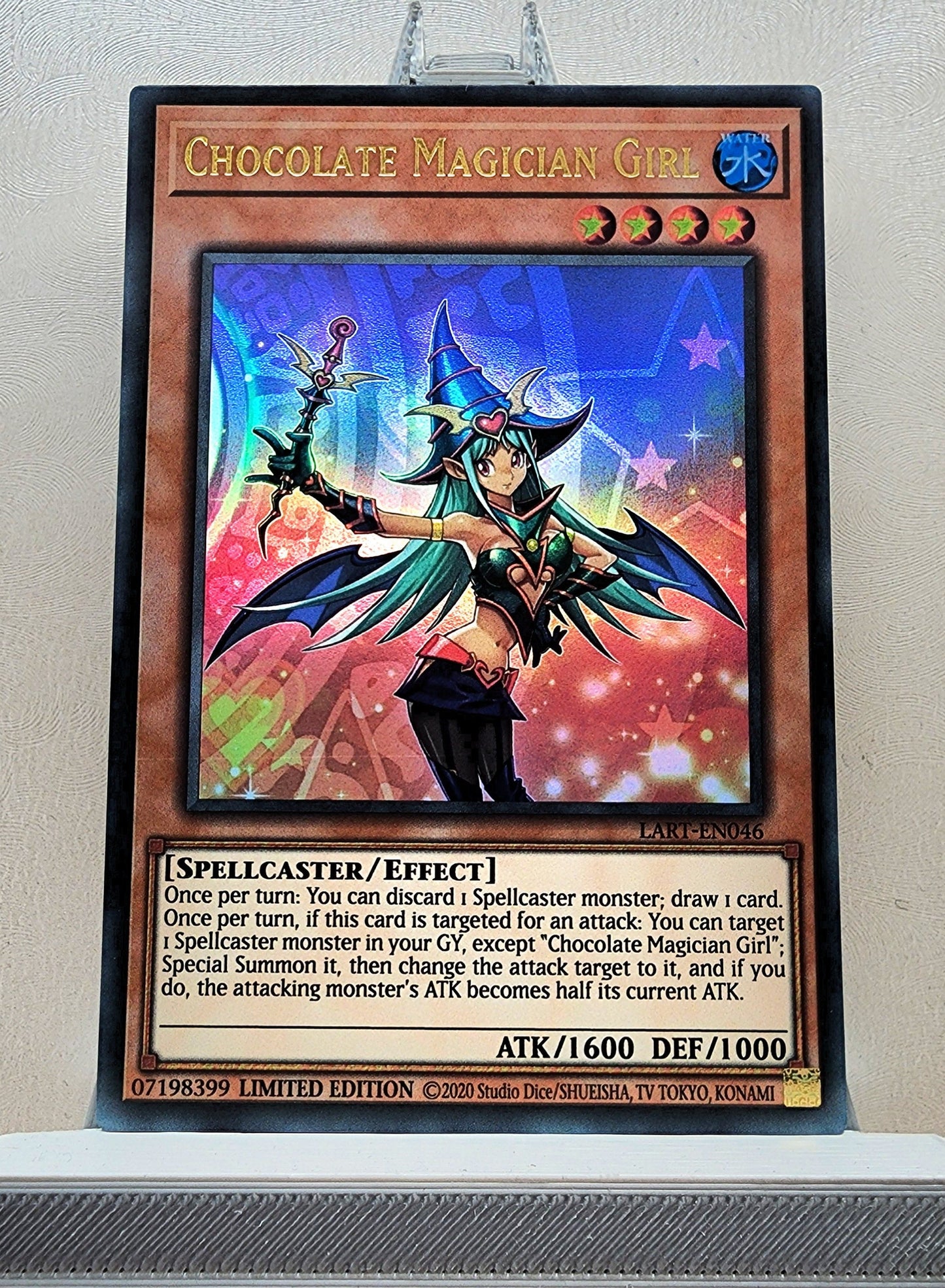 Yugioh! 1x Chocolate Magician Girl (LART - Ultra Rare) Limited Edition