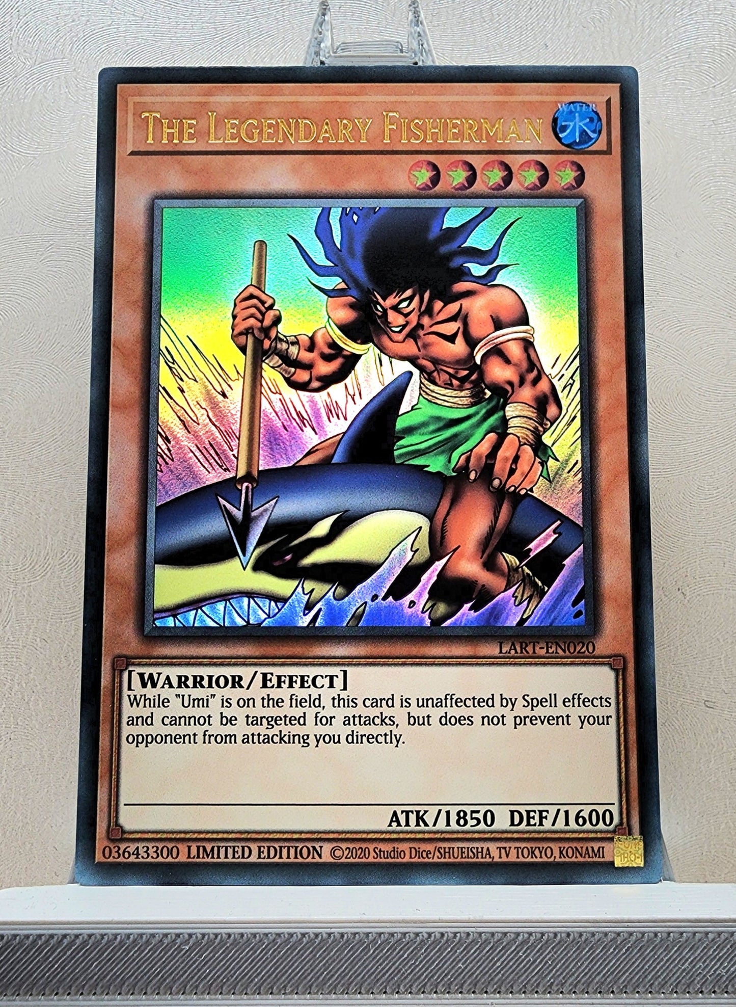 Yugioh! 1x The Legendary Fisherman (LART - Ultra Rare) Limited Edition