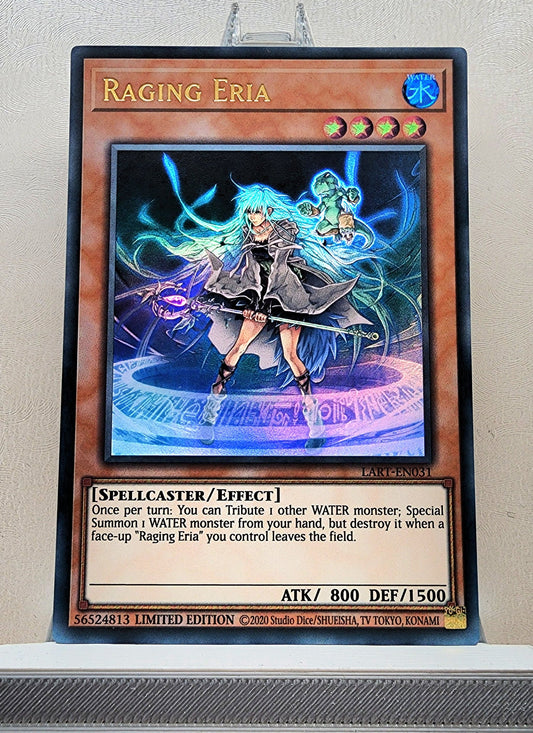 Yugioh! 1x Raging Eria (LART - Ultra Rare) Limited Edition