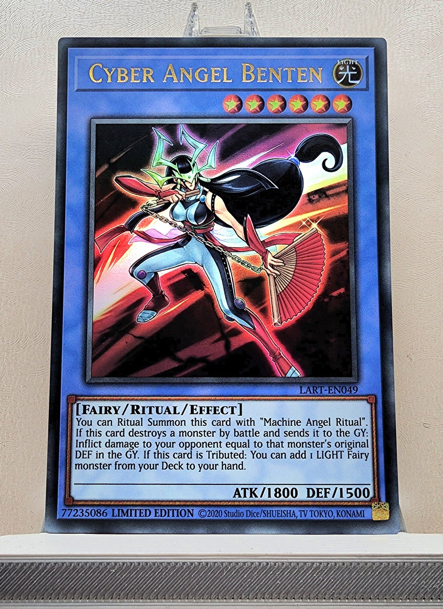 Yugioh! 1x Cyber Angel Benten (LART - Ultra Rare) Limited Edition