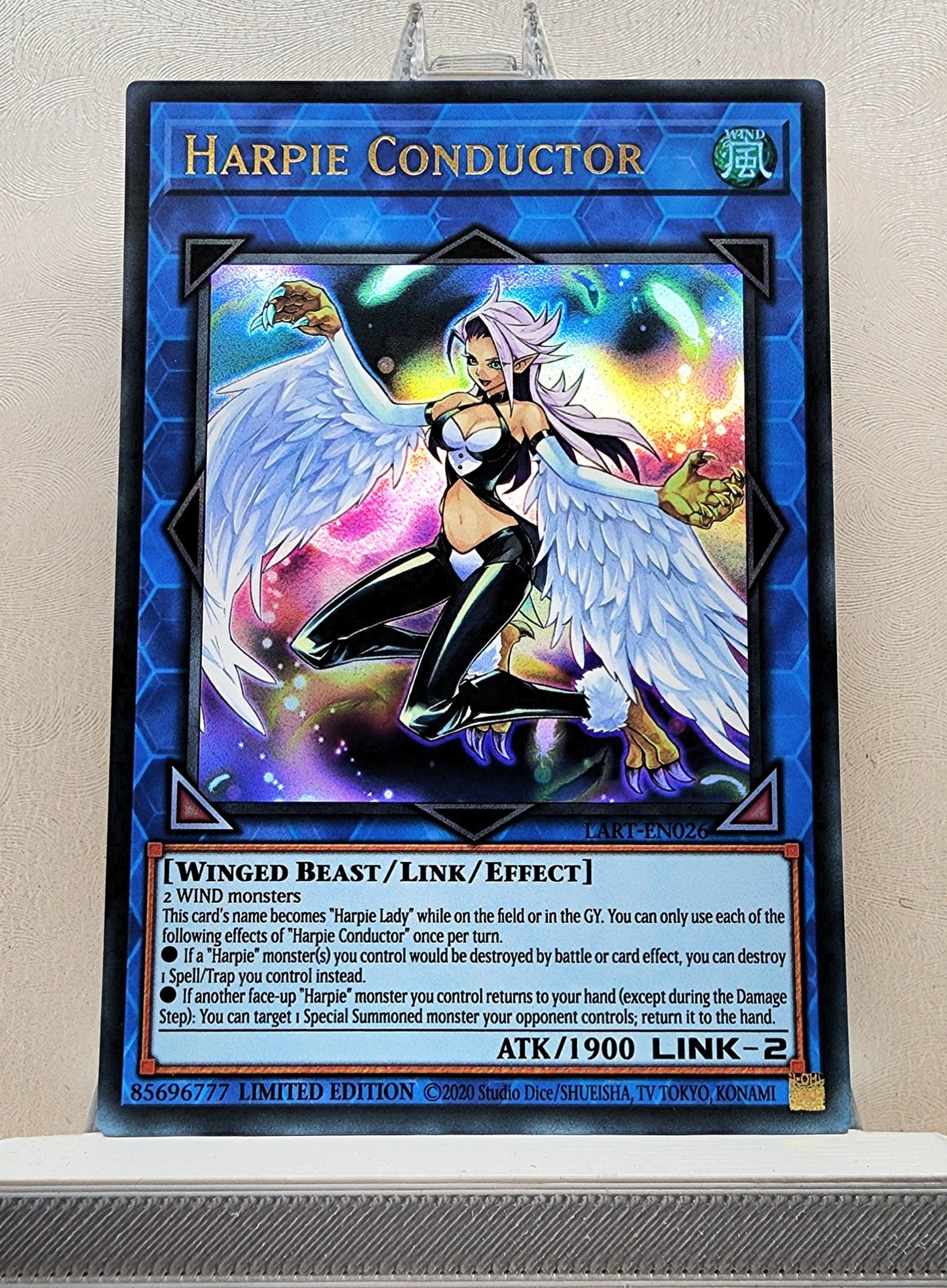 Yugioh! 1x Harpie Conductor (LART - Ultra Rare) Limited Edition