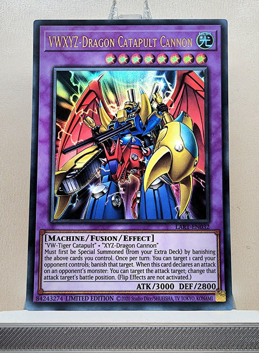 Yugioh! 1x VWXYZ Dragon Catapult Cannon (LART - Ultra Rare) Limited Edition