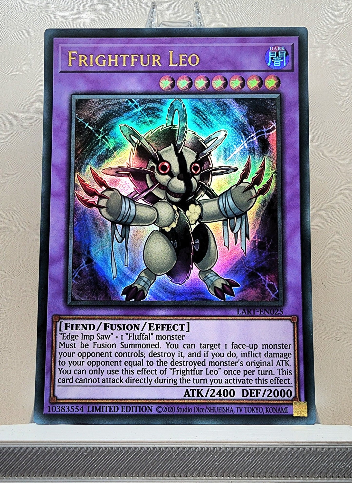 Yugioh! 1x Frightfur Leo (LART - Ultra Rare) Limited Edition