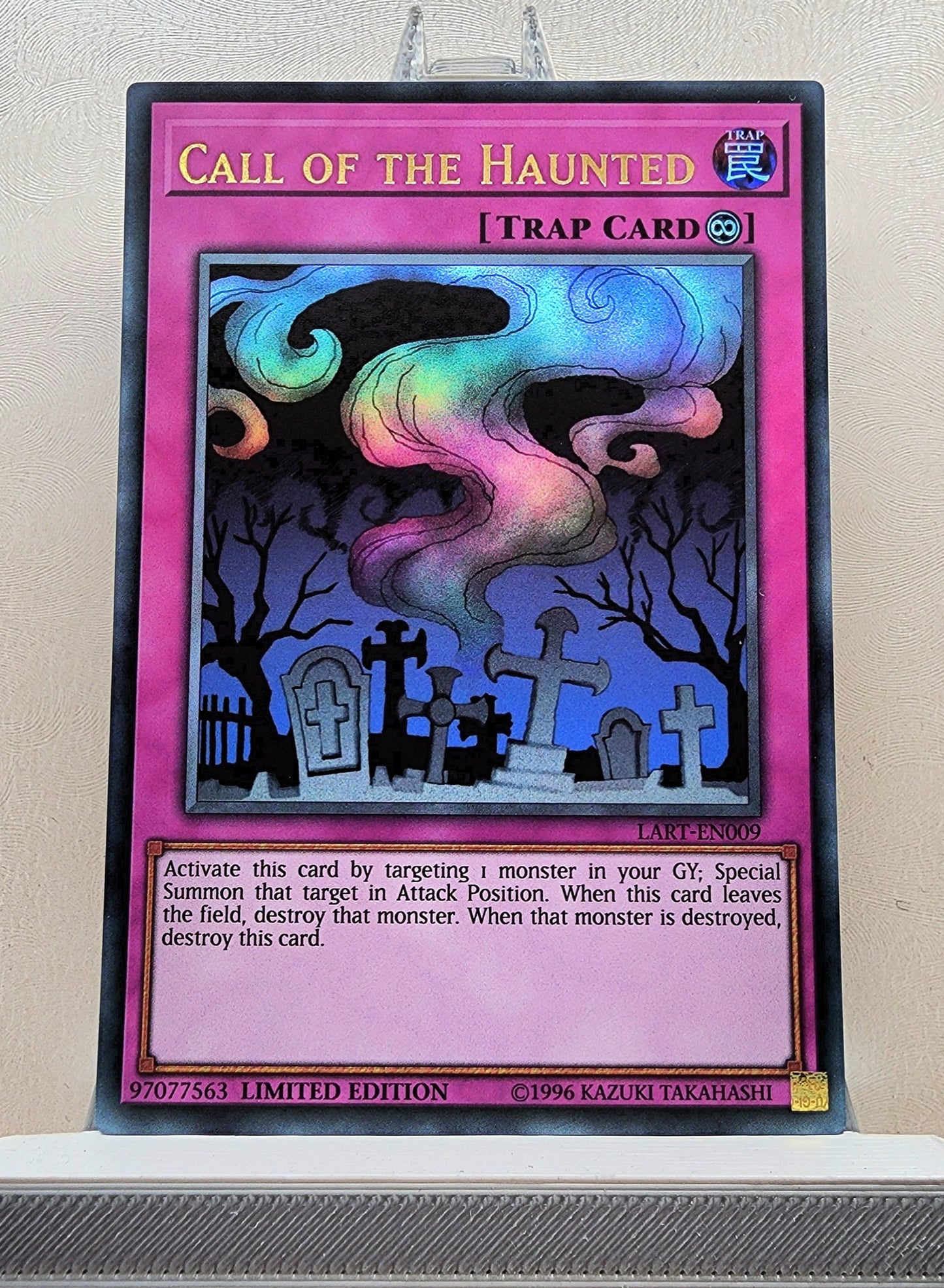 Yugioh! 1x Call of the Haunted (LART - Ultra Rare) Limited Edition