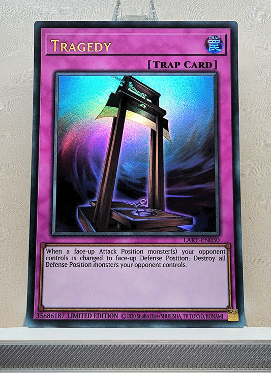 Yugioh! 1x Tragedy (LART - Ultra Rare) Limited Edition