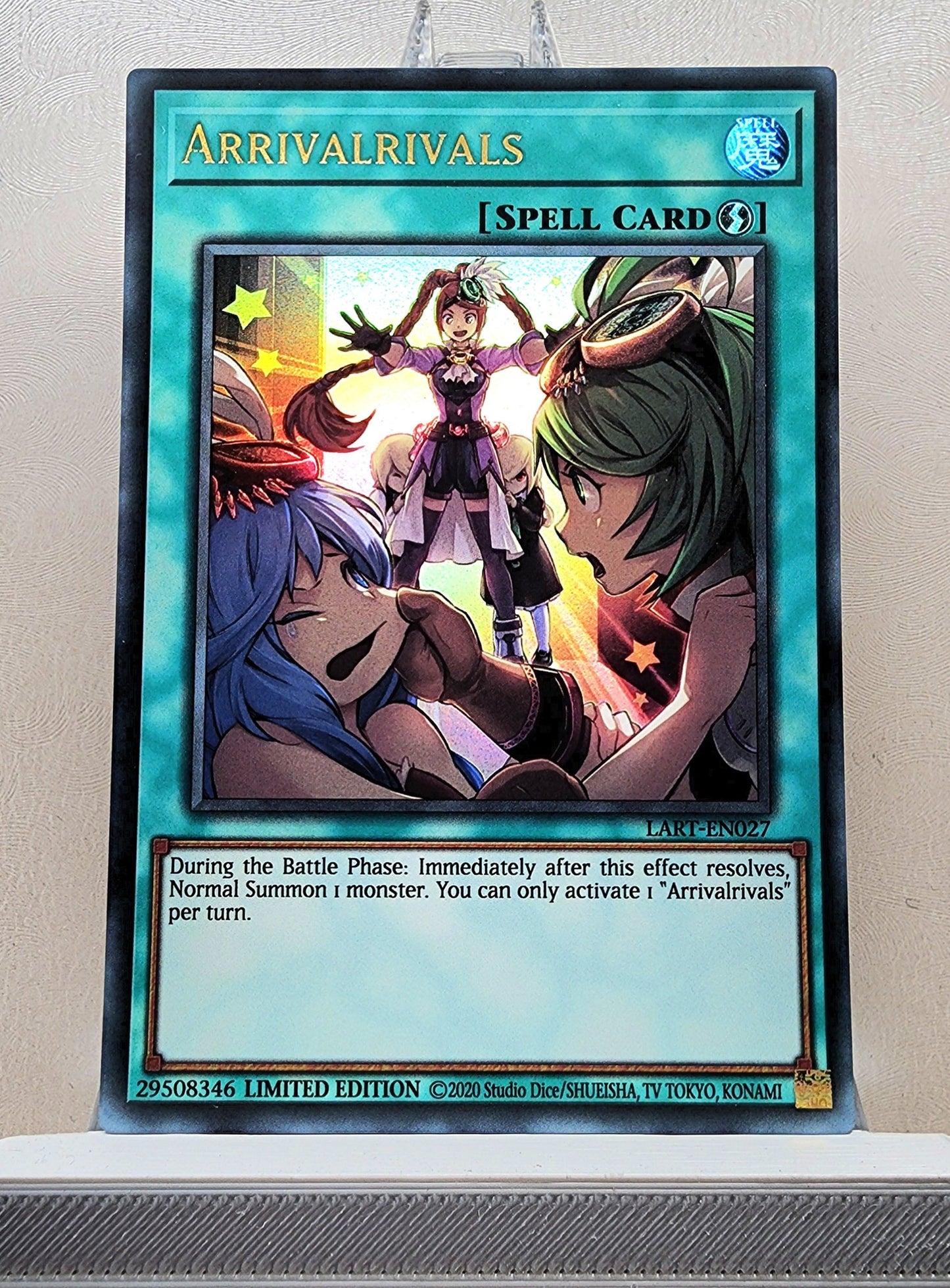 Yugioh! 1x Arrivalrivals (LART - Ultra Rare) Limited Edition