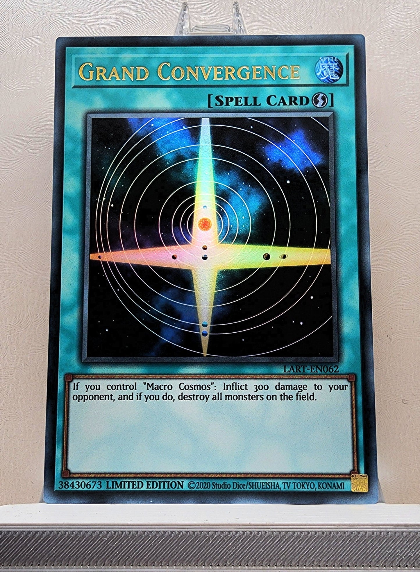 Yugioh! 1x Grand Convergence (LART - Ultra Rare) Limited Edition