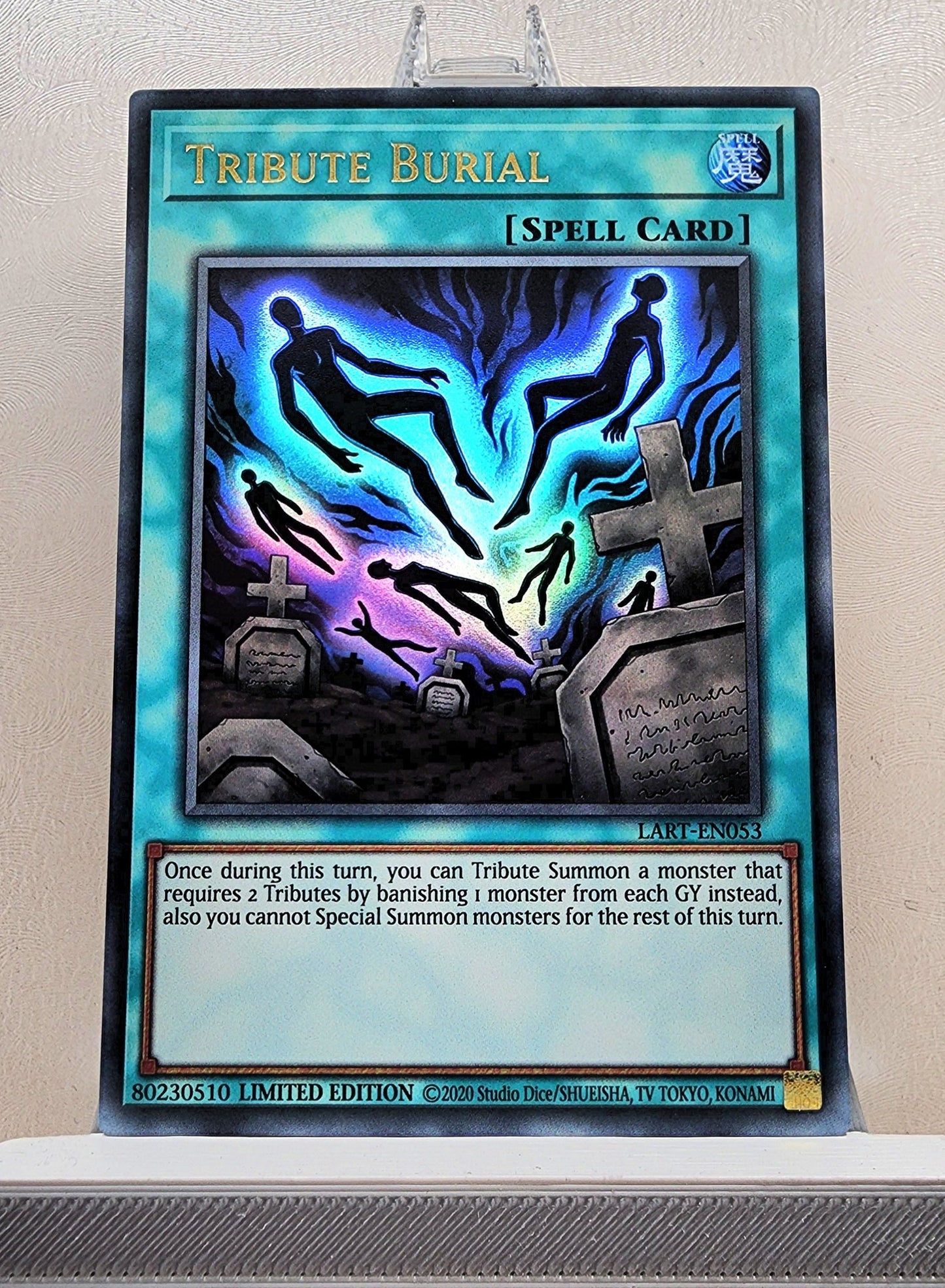 Yugioh! 1x Tribute Burial (LART - Ultra Rare) Limited Edition