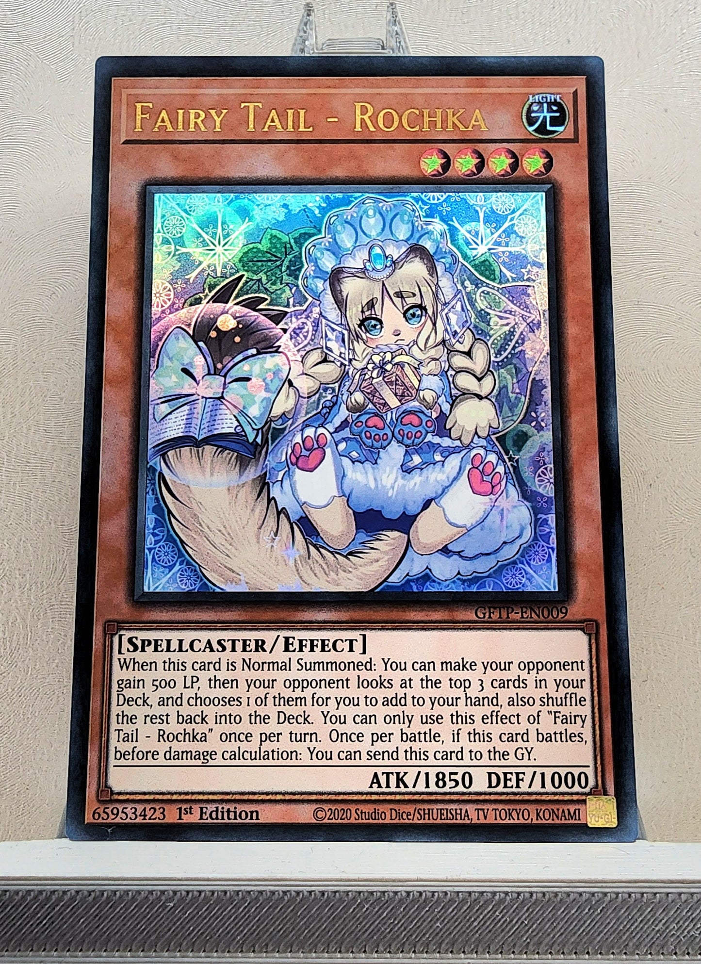 Yugioh! 1x Fairy Tail - Rochka (GFTP - Ultra Rare) 1st Edition