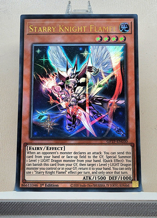 Yugioh! 1x Starry Knight Flamel (GFTP - Ultra Rare) 1st Edition