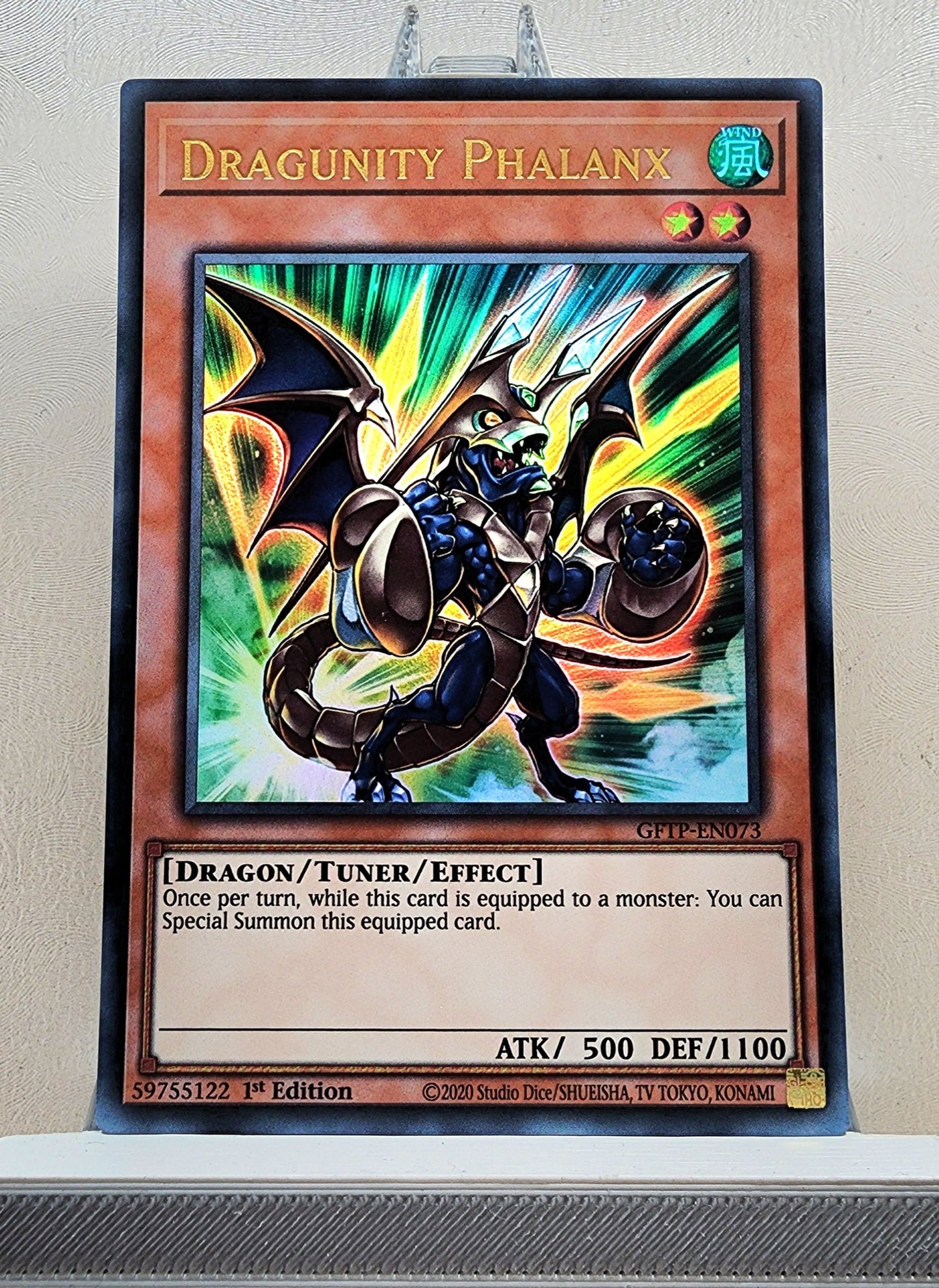 Yugioh! 1x Dragunity Phalanx (GFTP/LCKC - Ultra Rare) 1st/Unli Edition