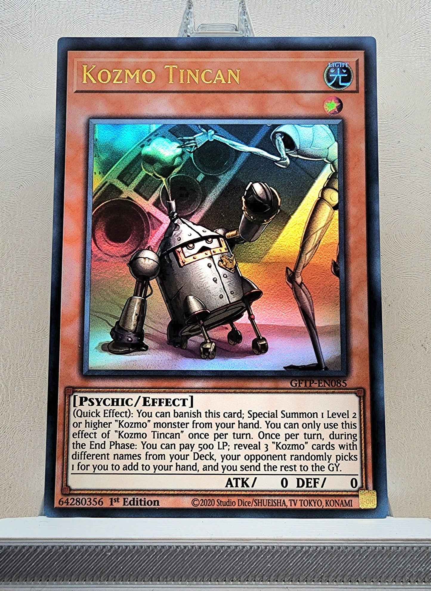 Yugioh! 1x Kozmo Tincan (GFTP - Ultra Rare) 1st Edition