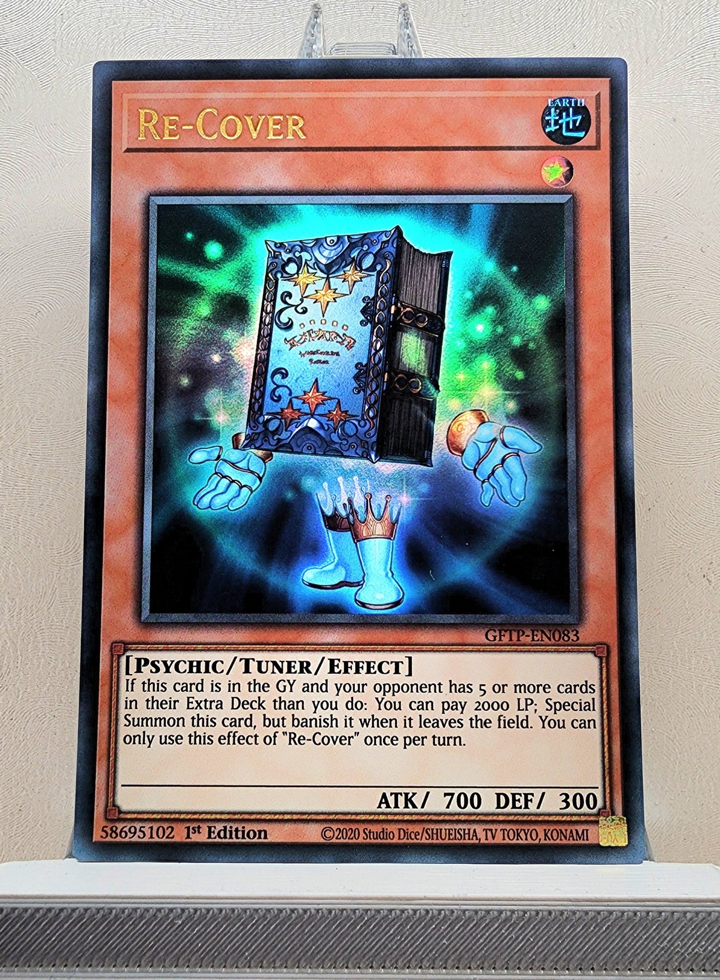 Yugioh! 1x Re-Cover (GFTP - Ultra Rare) 1st Edition