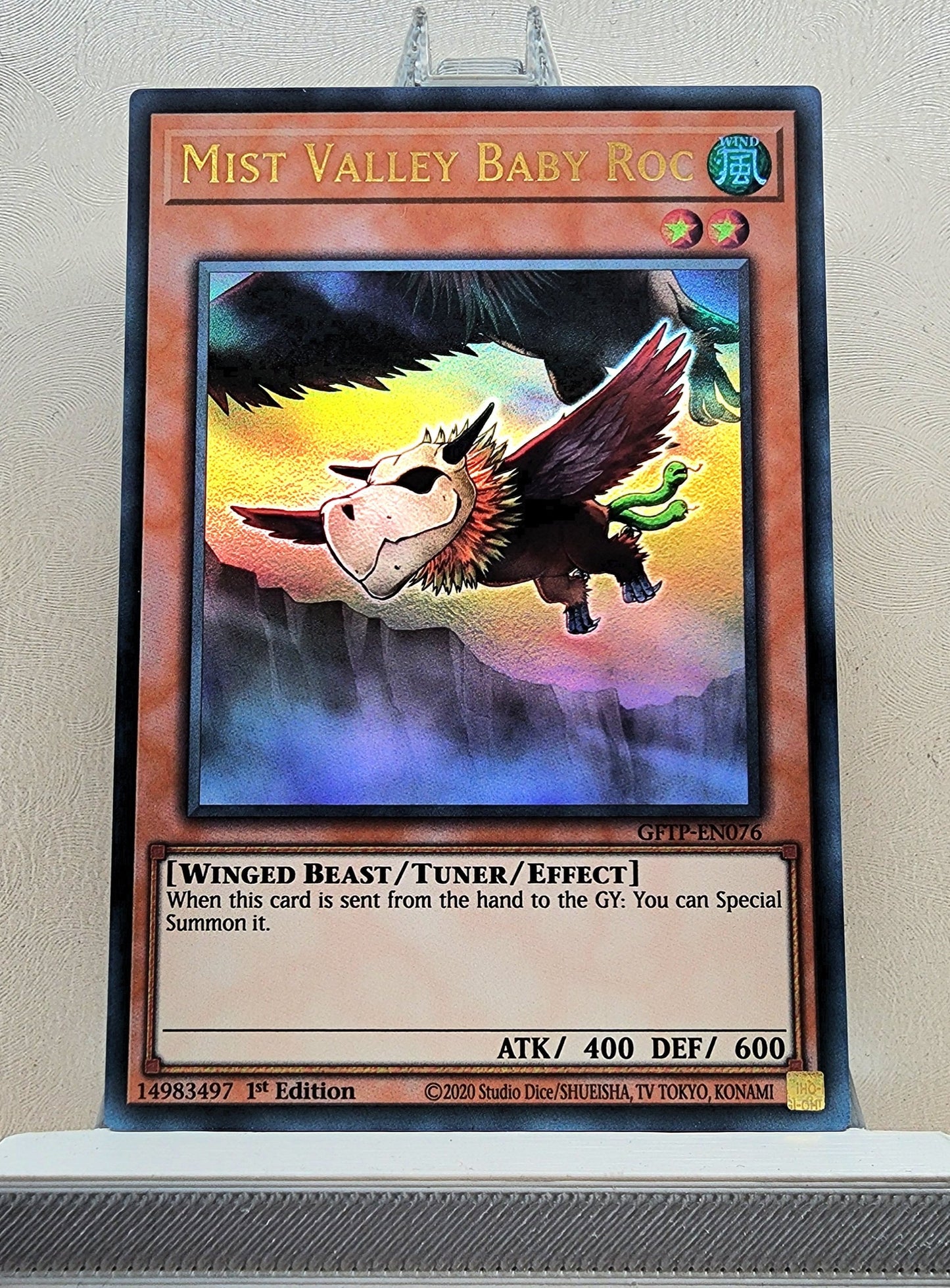 Yugioh! 1x Mist Valley Baby Roc (GFTP - Ultra Rare) 1st Edition