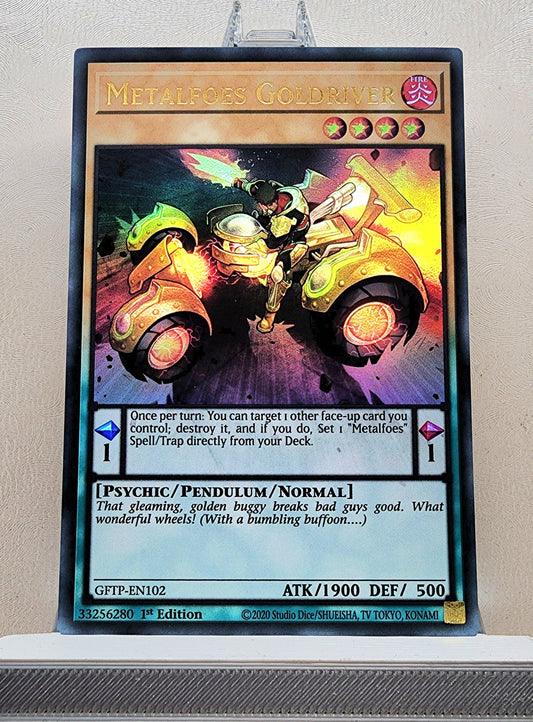 Yugioh! 1x Metalfoes Goldriver (GFTP - Ultra Rare) 1st Edition