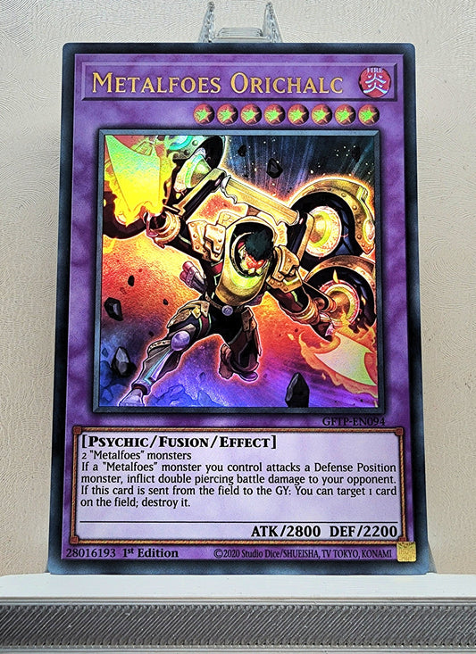 Yugioh! 1x Metalfoes Orichalc (GFTP - Ultra Rare) 1st Edition