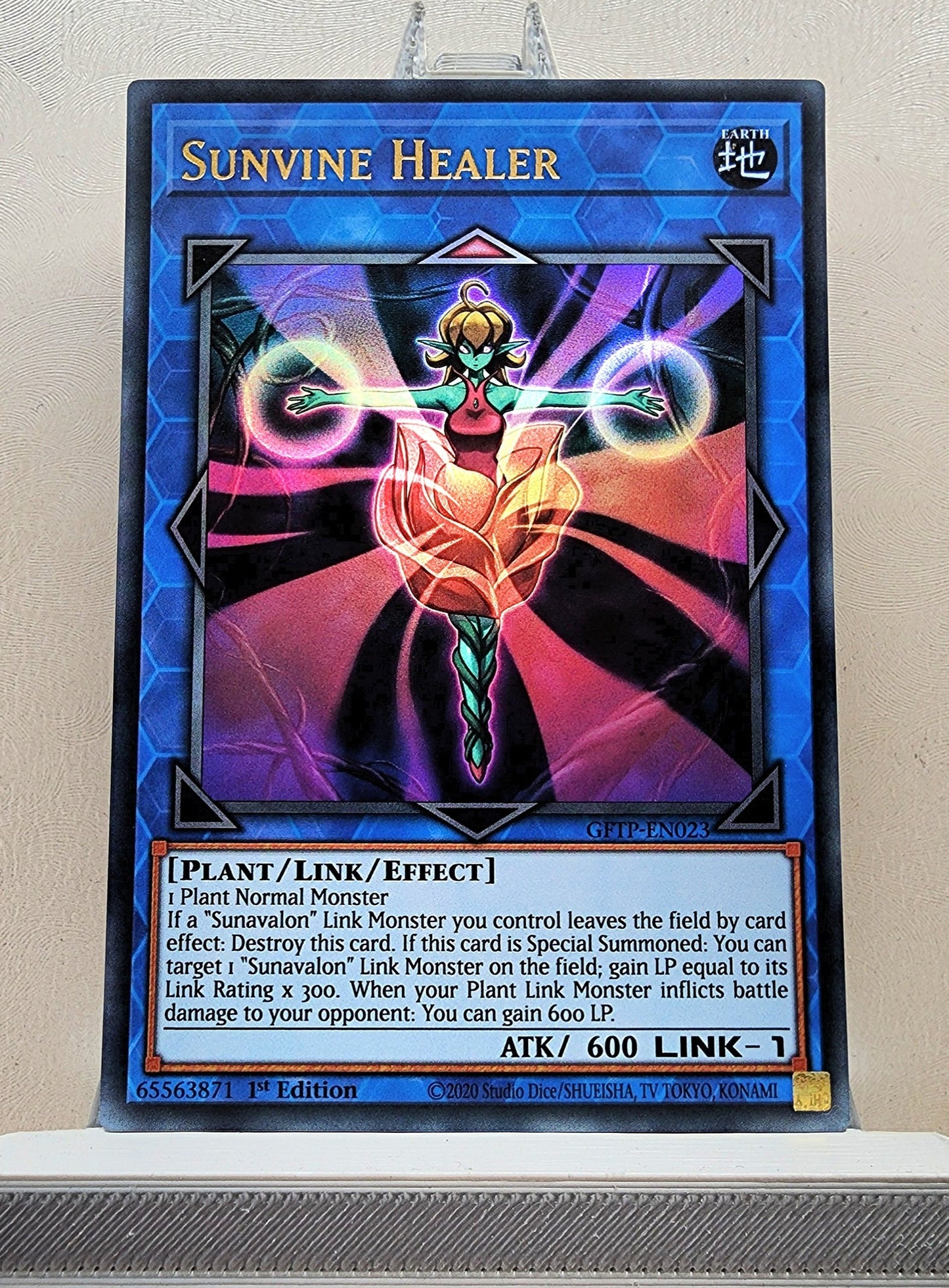 Yugioh! 1x Sunvine Healer (GFTP - Ultra Rare) 1st Edition