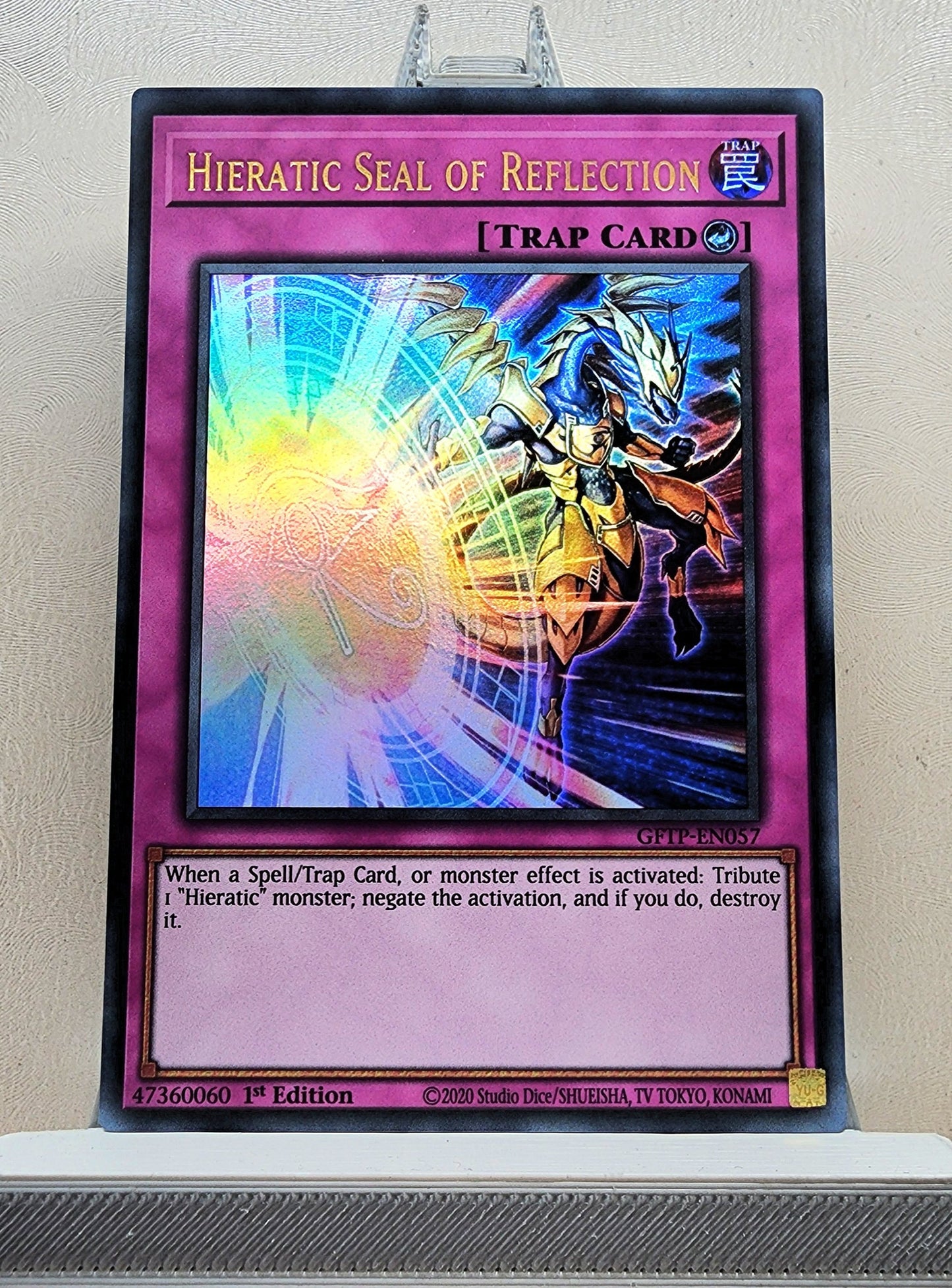 Yugioh! 1x Hieratic Seal of Reflection (GFTP - Ultra Rare) 1st Edition