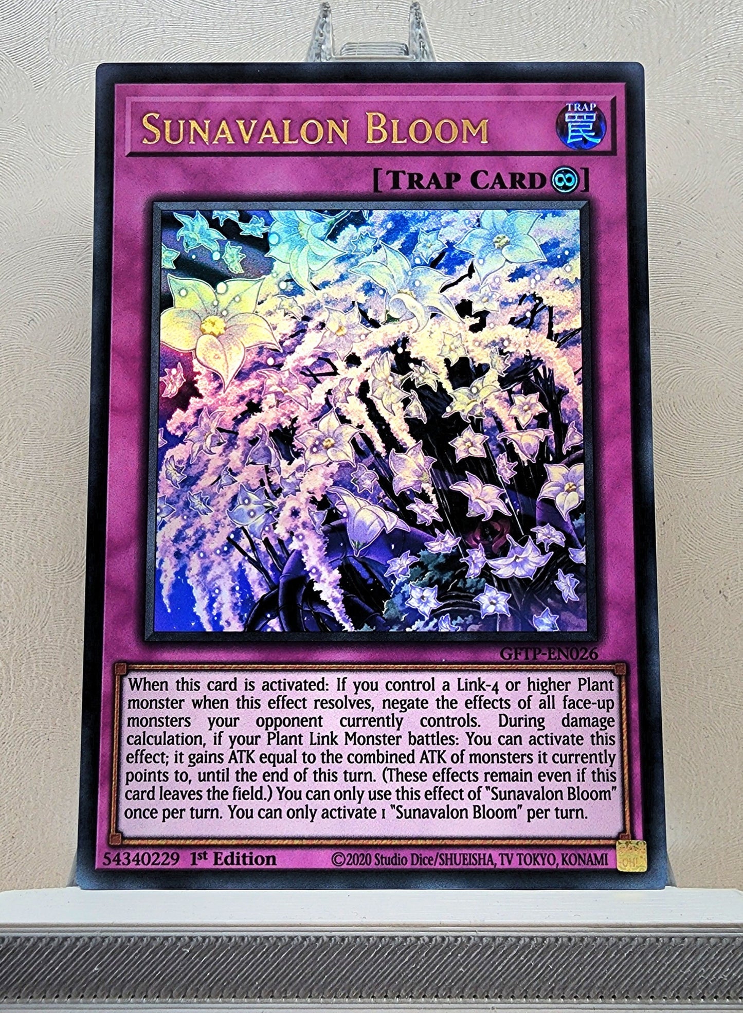 Yugioh! 1x Sunavalon Bloom (GFTP - Ultra Rare) 1st Edition